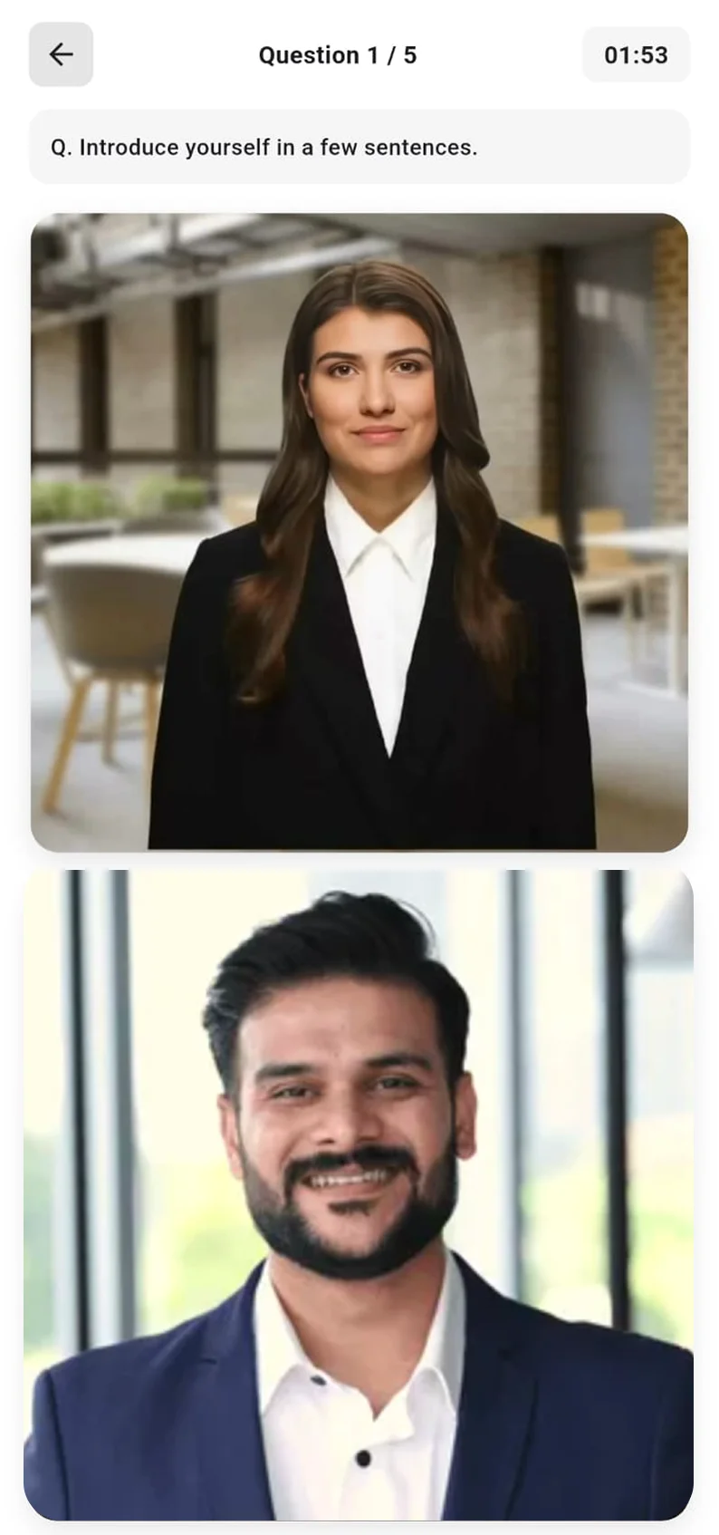 AI Interviewer by Vidhyadeep University